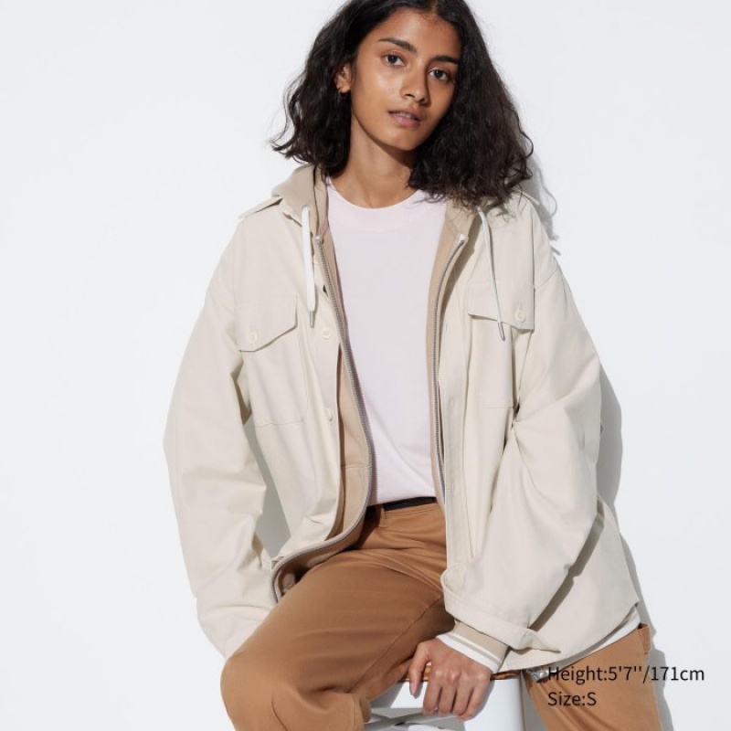 Uniqlo Jersey Skjorta Dam Vita | 9705851