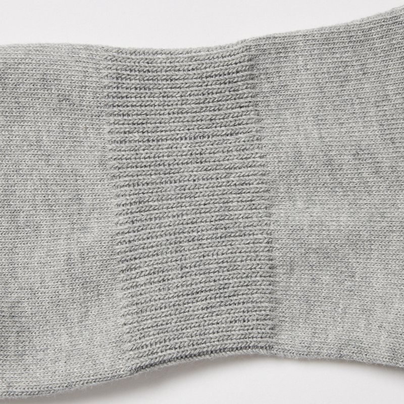 Uniqlo Layered Short Strumpor Herr Grå | 5554461