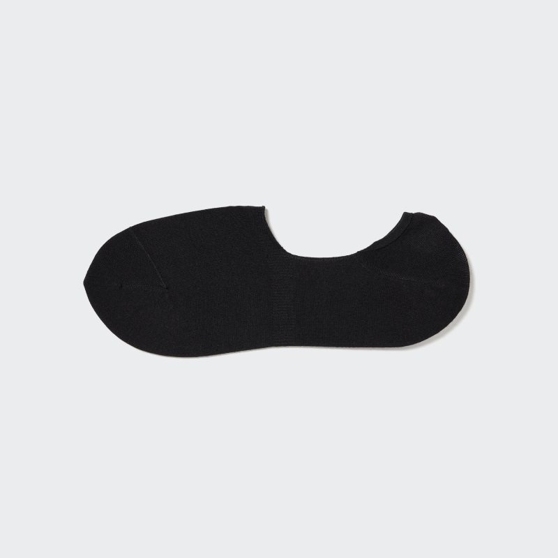 Uniqlo Low Cut Strumpor Herr Svarta | 8587352