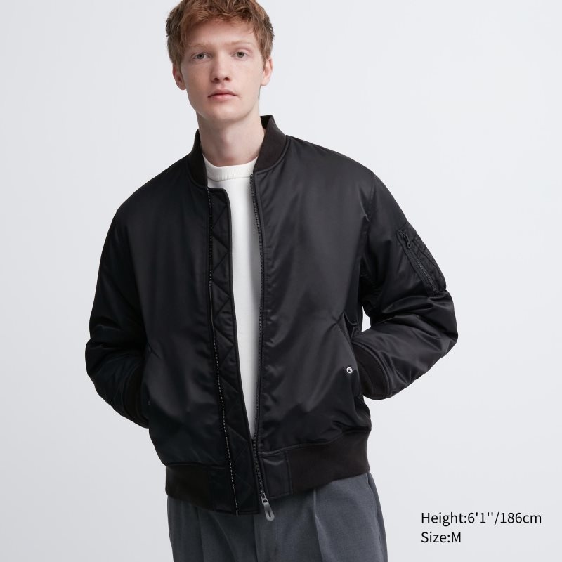 Uniqlo Ma-1 Jackor Herr Svarta | 4064170
