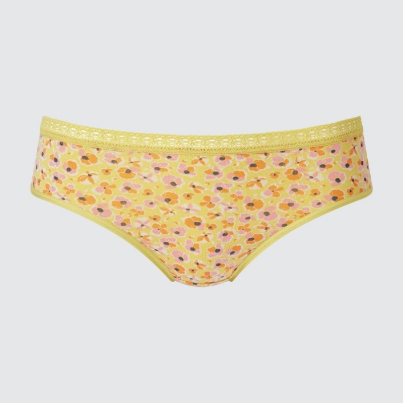 Uniqlo Mid-Rise Kalsonger Dam Gula | 9198899