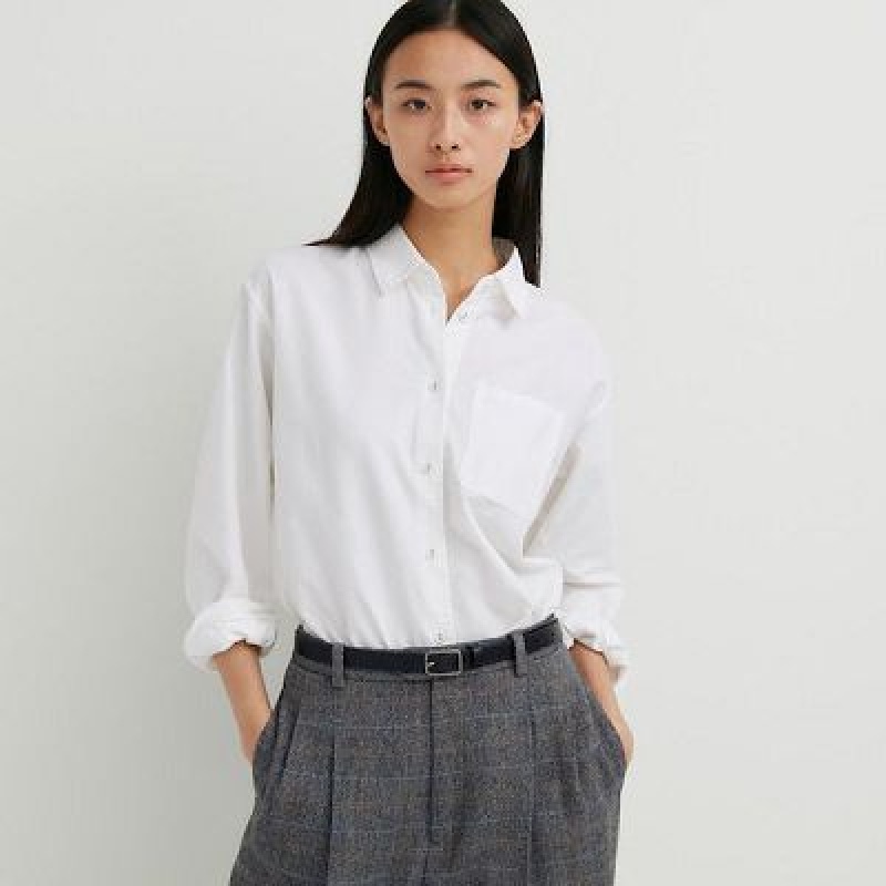 Uniqlo Narrow Bälte Dam Svarta | 9748950