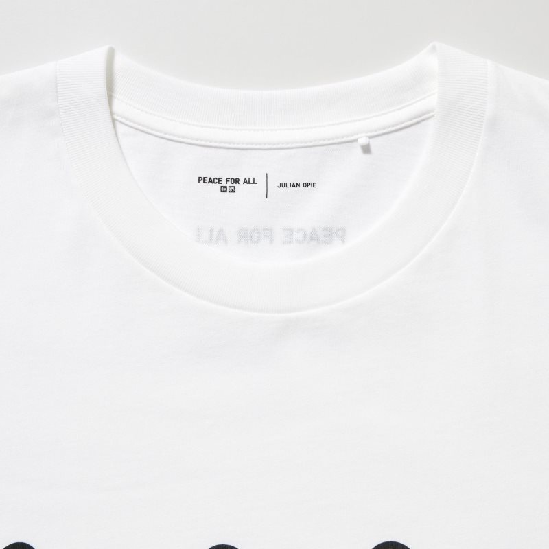 Uniqlo Peace For All Julian Opie Short-sleeve Graphic T-shirt Herr Vita | 3981640