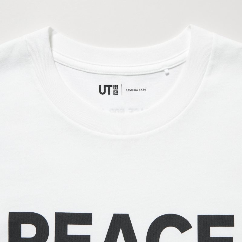 Uniqlo Peace For All Kashiwa Sato Short-sleeve Graphic T-shirt Herr Vita | 9293974