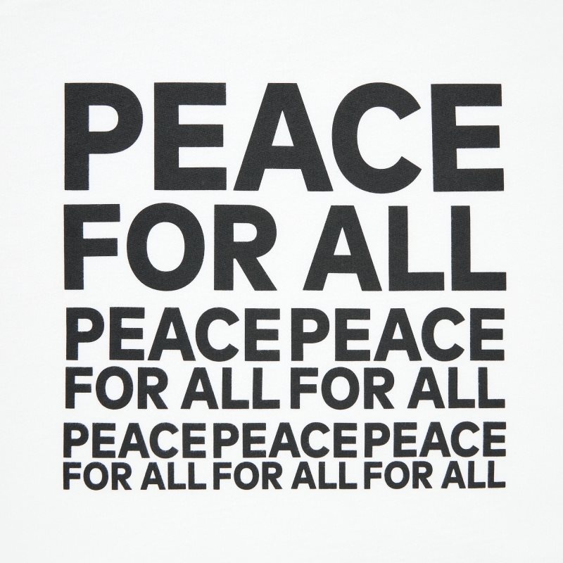 Uniqlo Peace For All Kashiwa Sato Short-sleeve Graphic T-shirt Herr Vita | 9293974