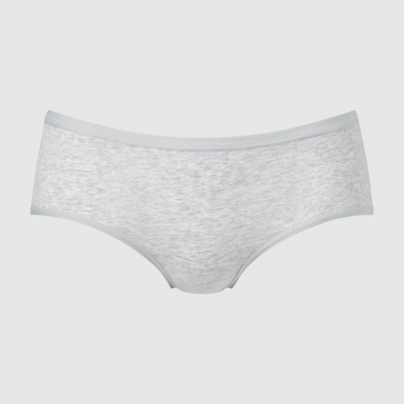 Uniqlo Plain Hip Huggers Kalsonger Dam Grå | 7650669
