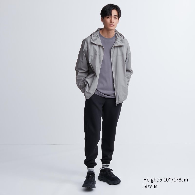 Uniqlo Pocketable Uv Protection 3d Cut Parka Herr Gröna | 7890266