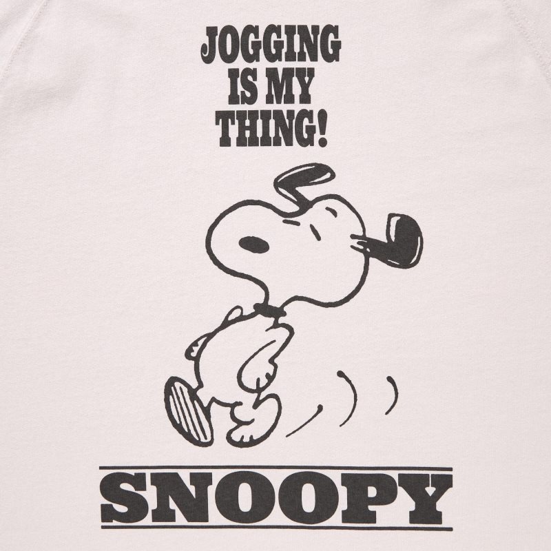 Uniqlo Retro Peanuts Ut Oversized Short-sleeve Graphic T-shirt Herr Vita | 7226700