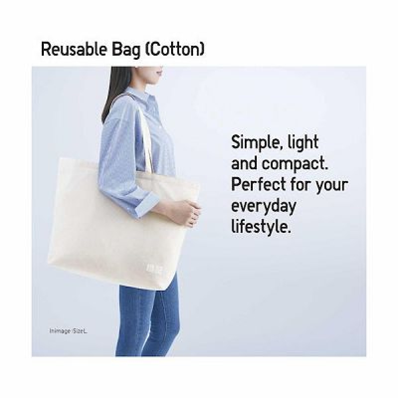 Uniqlo Reusable Crossbody Väska Dam Vita | 1412497