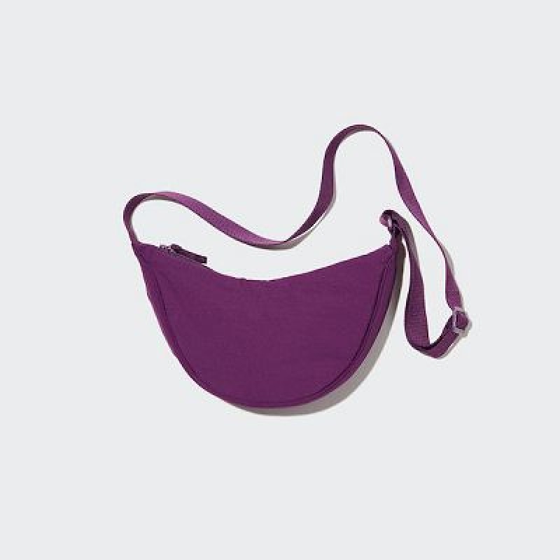 Uniqlo Round Mini Crossbody Väska Dam Lila | 4249055