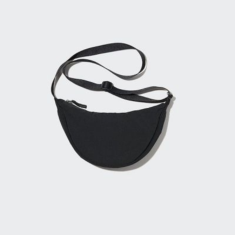 Uniqlo Round Mini Crossbody Väska Dam Svarta | 4315777