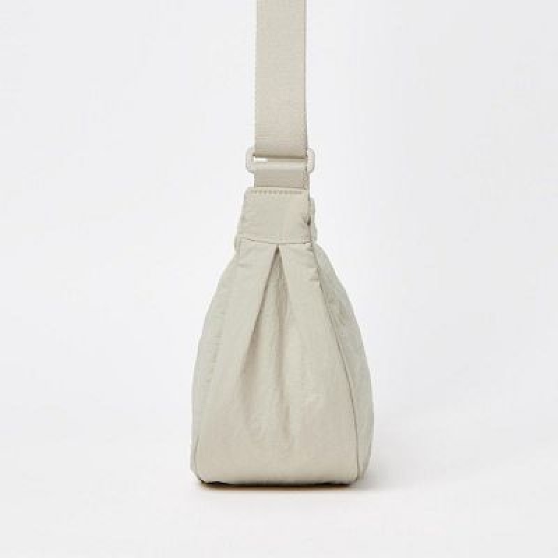 Uniqlo Round Mini Crossbody Väska Dam Vita | 273646
