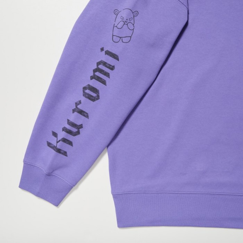Uniqlo Sanrio characters Long-Sleeve Tröjor Dam Lila | 4007646