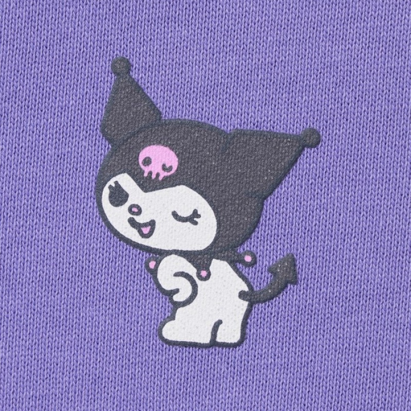 Uniqlo Sanrio characters Long-Sleeve Tröjor Dam Lila | 4007646