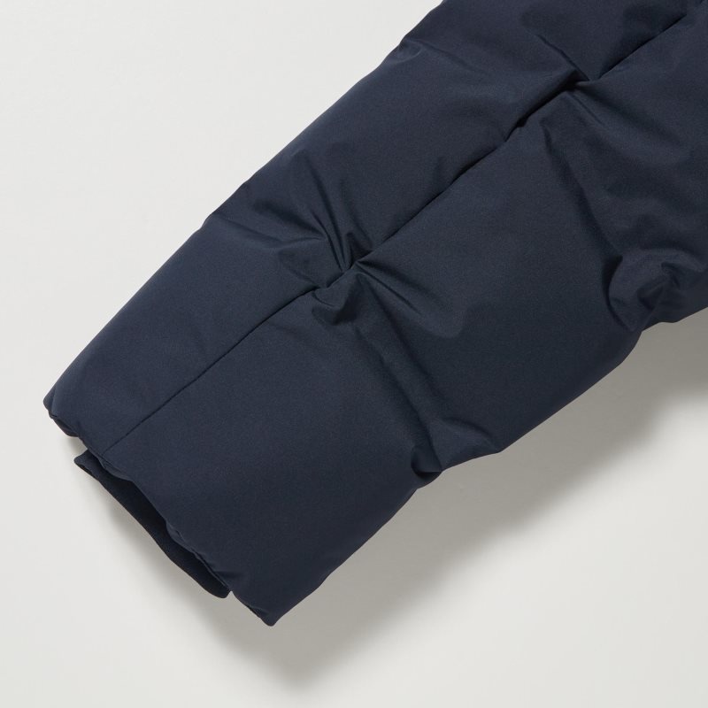 Uniqlo Seamless Down Rockar Herr Marinblå | 5508109