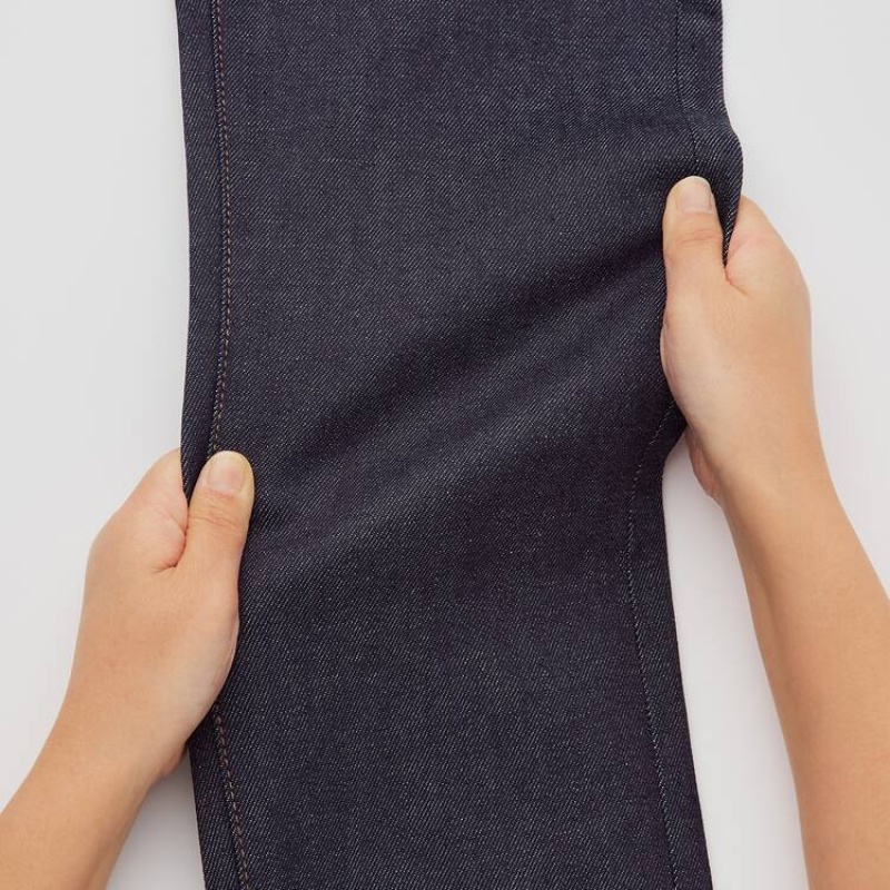 Uniqlo Selvedge Stretch Slim Fit Jeans Herr Marinblå | 2224360