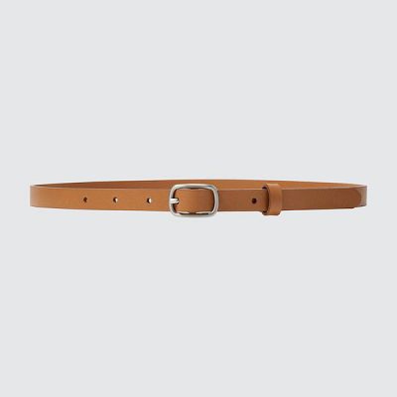 Uniqlo Skinny Bälte Dam Beige | 3295271
