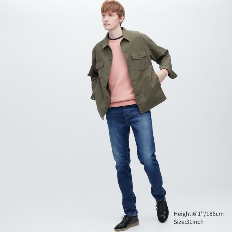 Uniqlo Slim Fit Jeans Herr Blå | 2011242