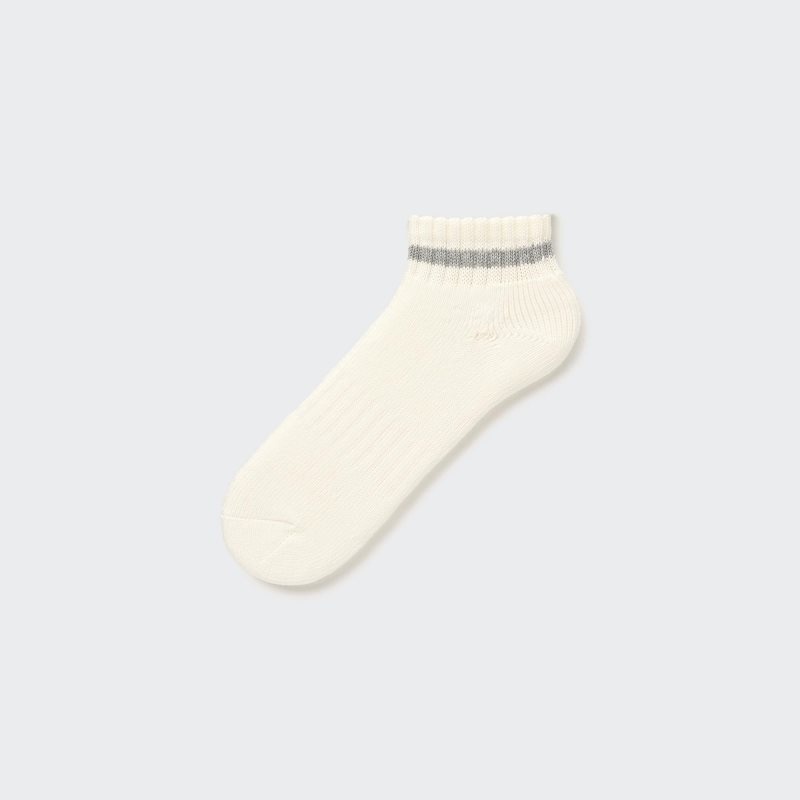 Uniqlo Soft Pile Short Strumpor Herr Vita | 7592139