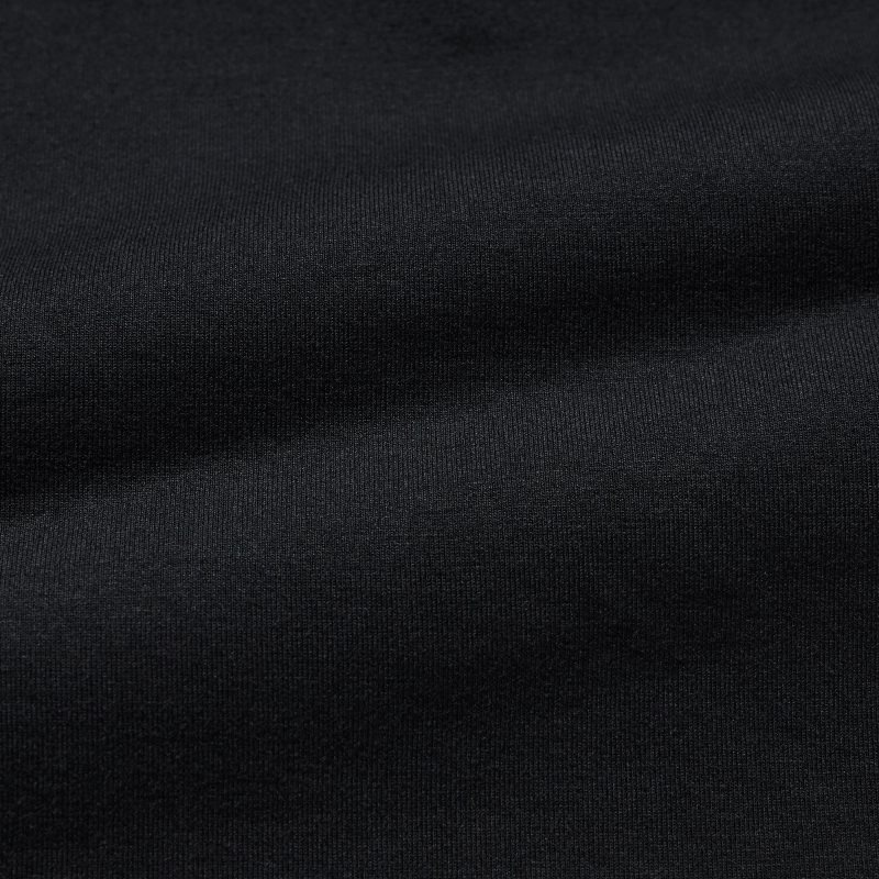 Uniqlo Stretch Dry Sweat Long-sleeve Full-zip Hoodie Herr Svarta | 5672336