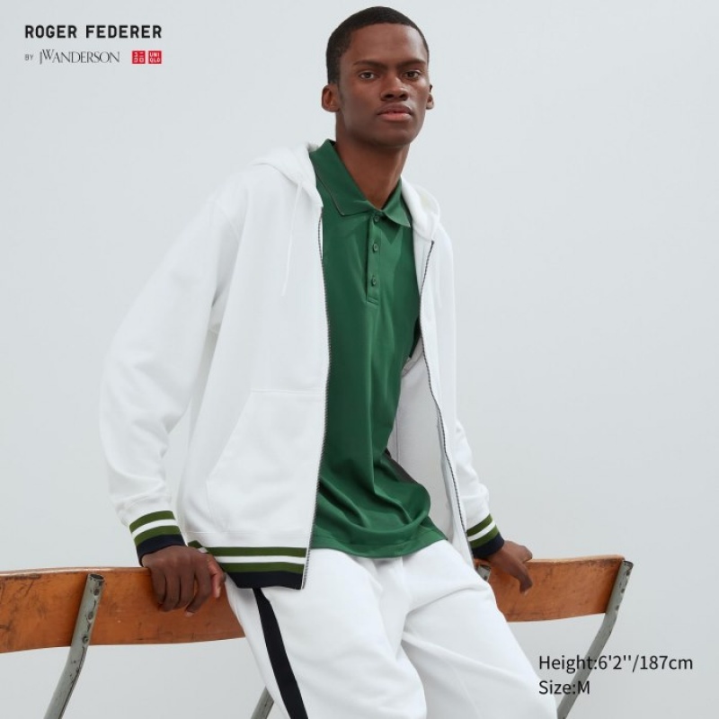 Uniqlo Sweat Full-zip Hoodie Dam Vita | 6120004