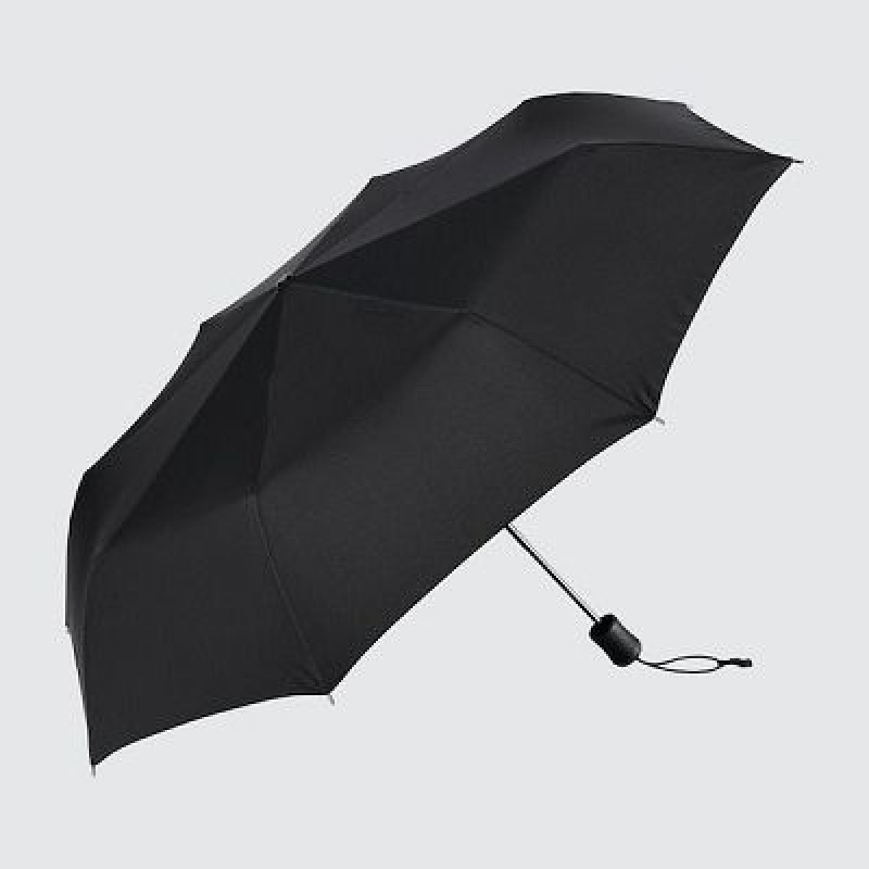 Uniqlo UV Protection Compact Paraplyer Dam Svarta | 9688143