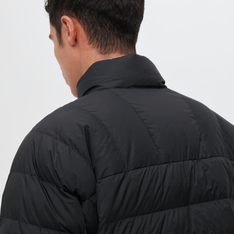 Uniqlo Ultra Light Down 3d Cut Narrow Quilt Jackor Herr Svarta | 2229026