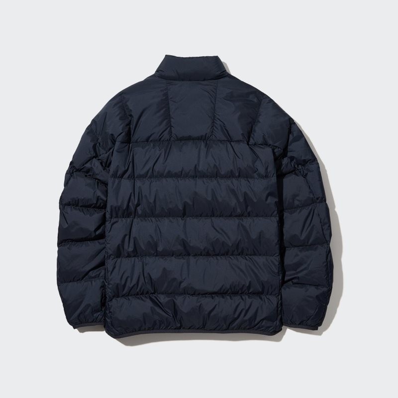 Uniqlo Ultra Light Down 3d Cut Wide Quilt Jackor Herr Marinblå | 662478