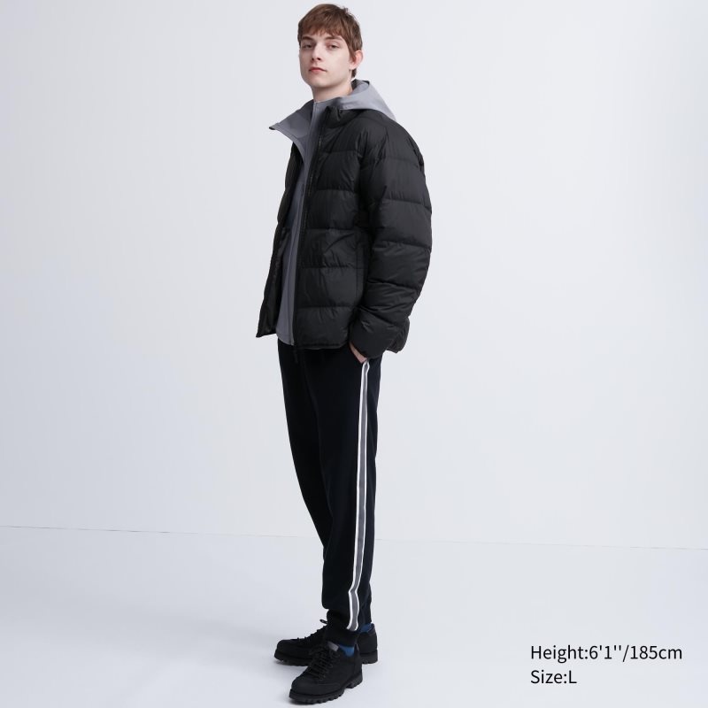 Uniqlo Ultra Light Down 3d Cut Wide Quilt Jackor Herr Marinblå | 662478