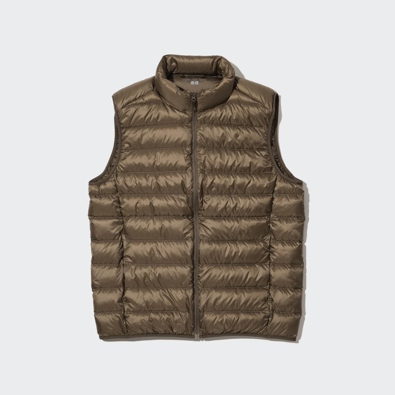 Uniqlo Ultra Light Down Narrow Quilt Väst Herr Bruna | 1181827