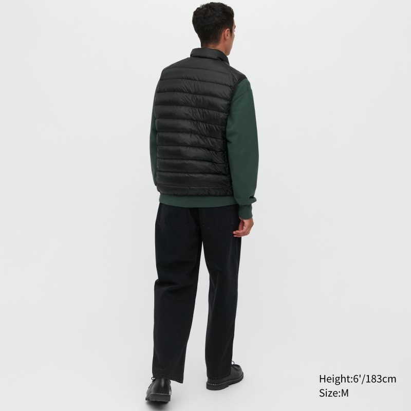 Uniqlo Ultra Light Down Narrow Quilt Väst Herr Marinblå | 1674654