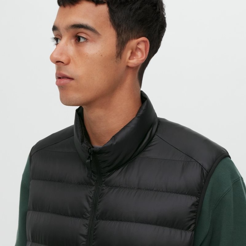 Uniqlo Ultra Light Down Narrow Quilt Väst Herr Marinblå | 1674654
