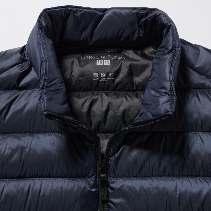 Uniqlo Ultra Light Down Narrow Quilt Väst Herr Marinblå | 1674654