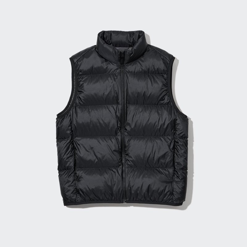 Uniqlo Ultra Light Down Wide Quilt Väst Herr Gula | 8965088
