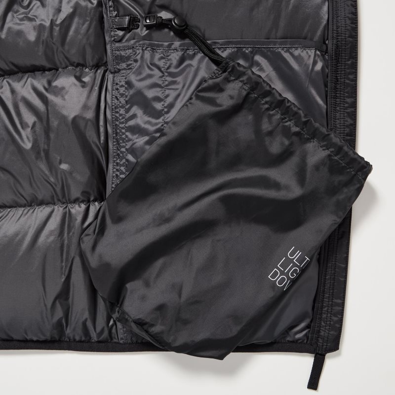 Uniqlo Ultra Light Down Wide Quilt Väst Herr Gula | 8965088