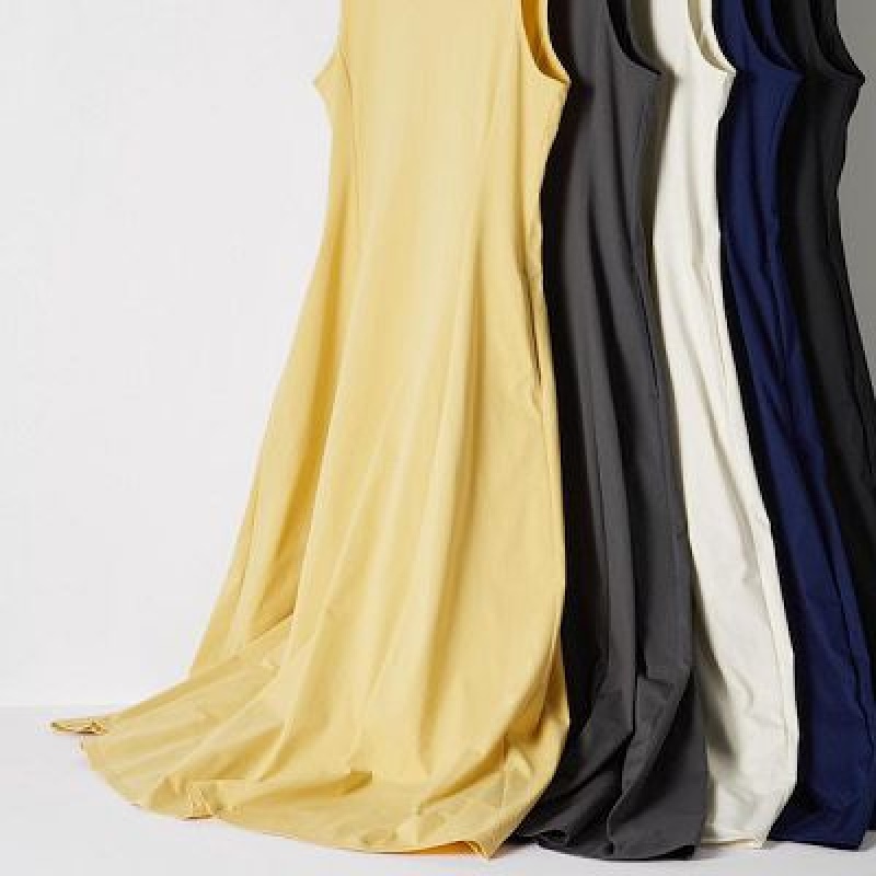 Uniqlo Ultra Stretch AIRism Sleeveless Klänning Dam Marinblå | 4032110