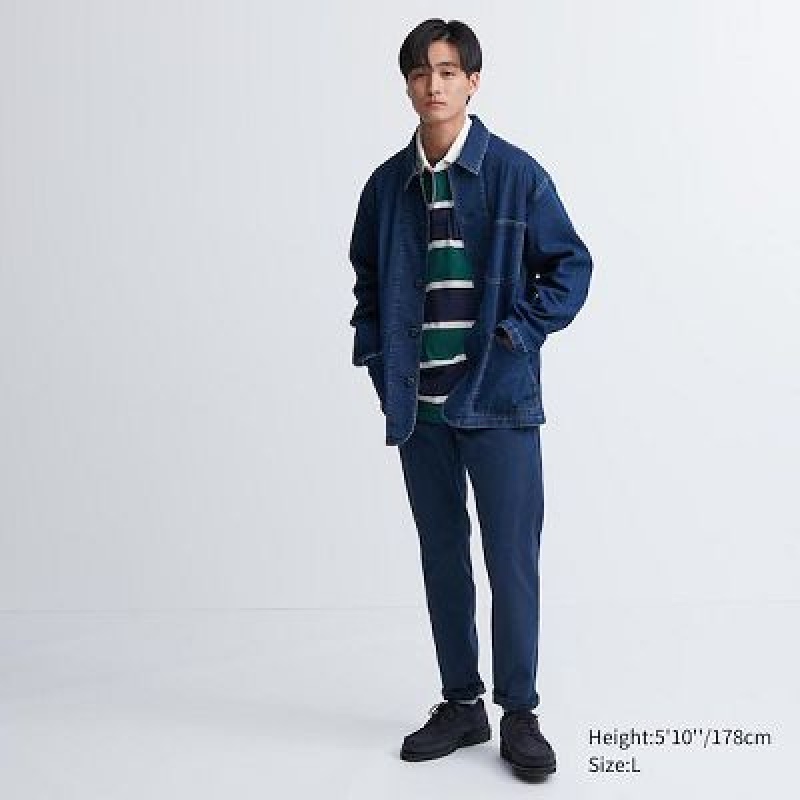 Uniqlo Ultra Stretch Color Jeans Dam Blå | 3099654