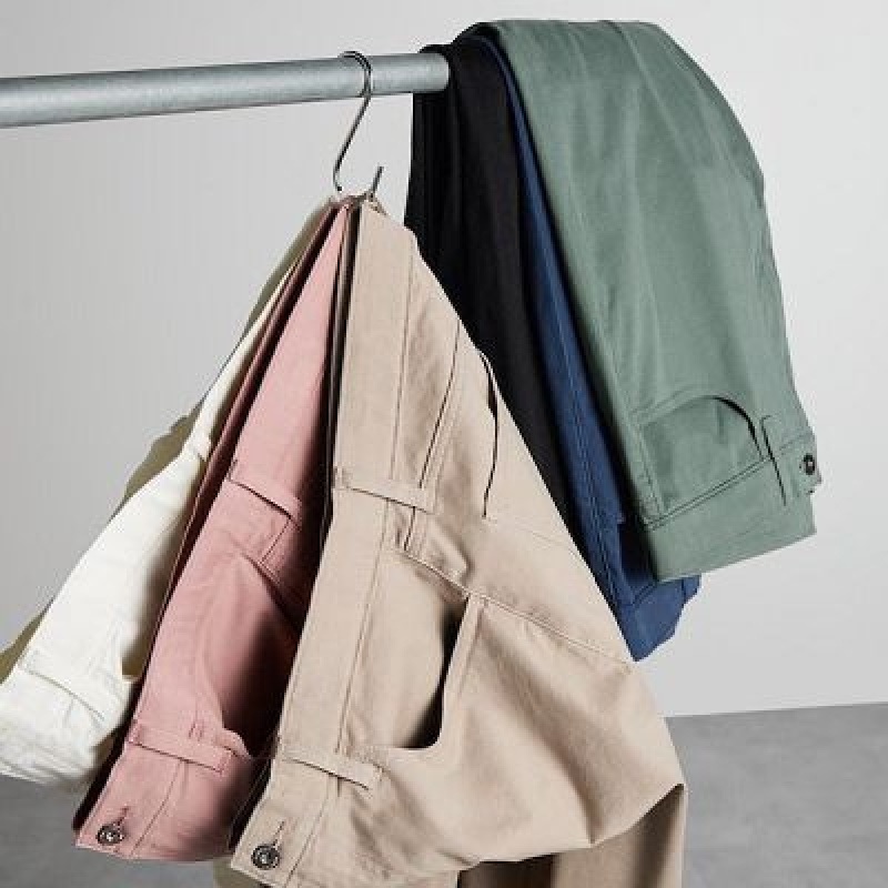 Uniqlo Ultra Stretch Color Jeans Dam Olivgröna | 6378774