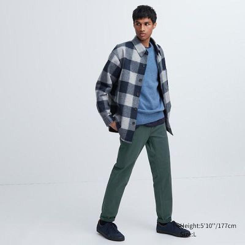 Uniqlo Ultra Stretch Color Jeans Dam Olivgröna | 6378774