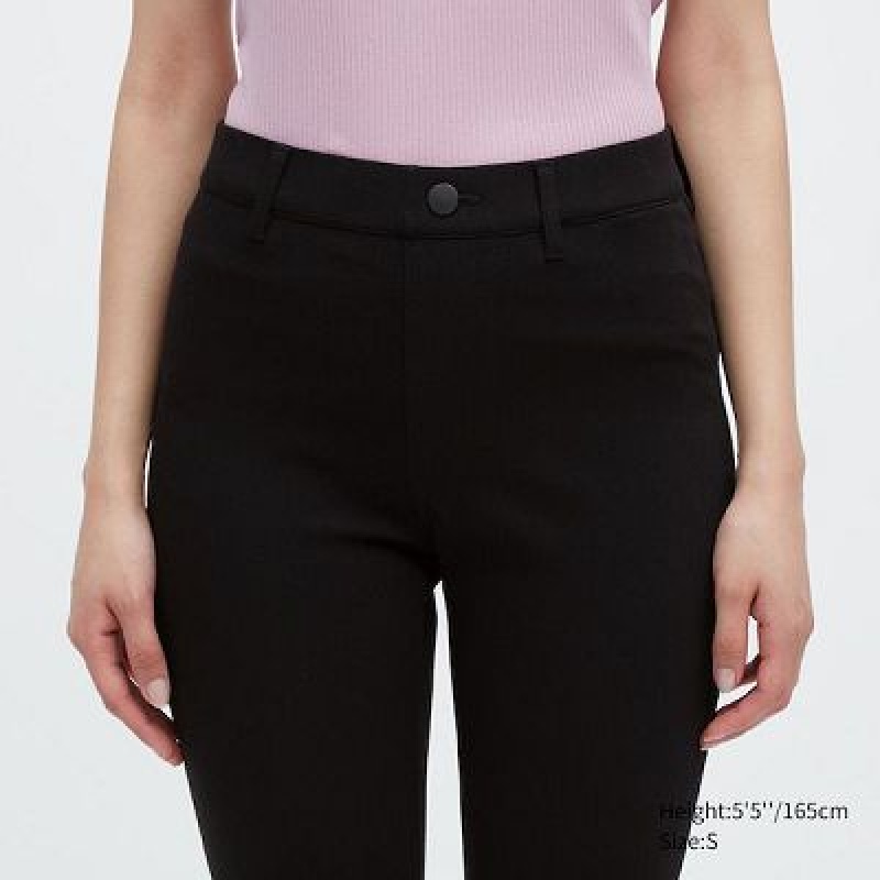 Uniqlo Ultra Stretch Leggings Dam Svarta | 647799