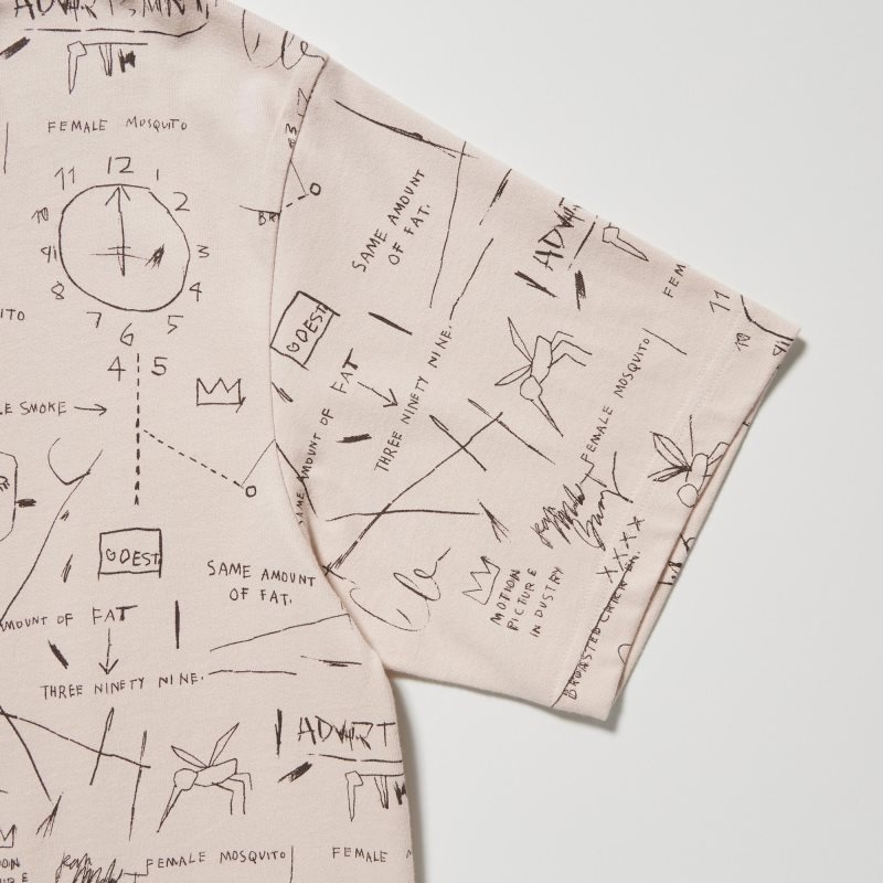 Uniqlo Ut Archive Ut Short Sleeve Graphic Jean-michel Basquiat T-shirt Herr Beige | 5127046