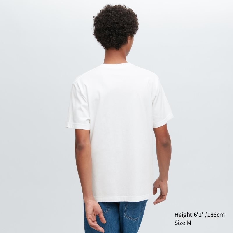 Uniqlo Ut Archive Ut Short Sleeve Graphic Andy Warhol T-shirt Herr Vita | 4386496