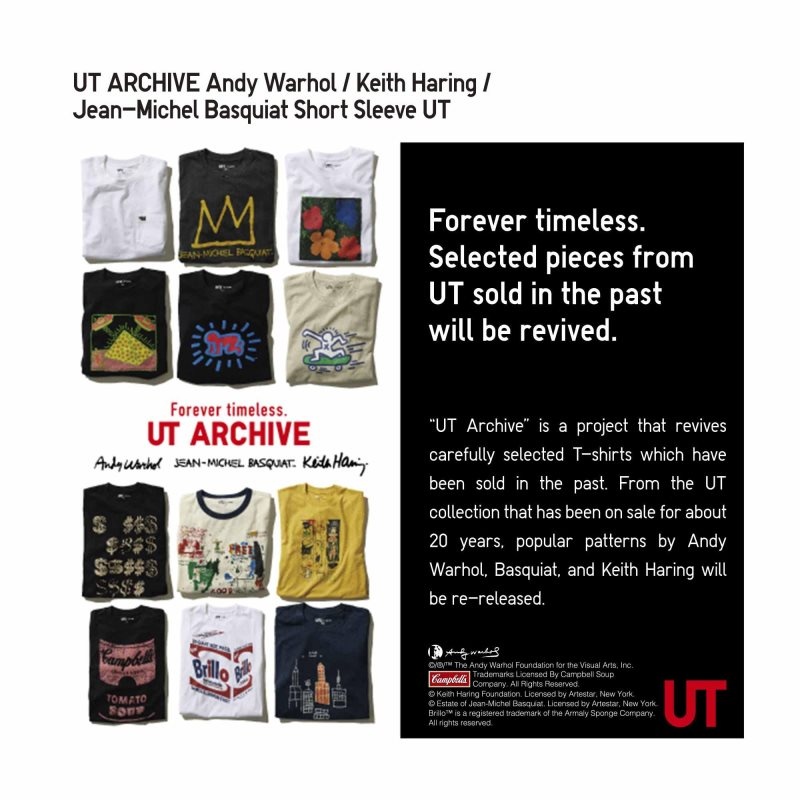 Uniqlo Ut Archive Ut Short Sleeve Graphic Keith Haring T-shirt Herr Svarta | 4167291