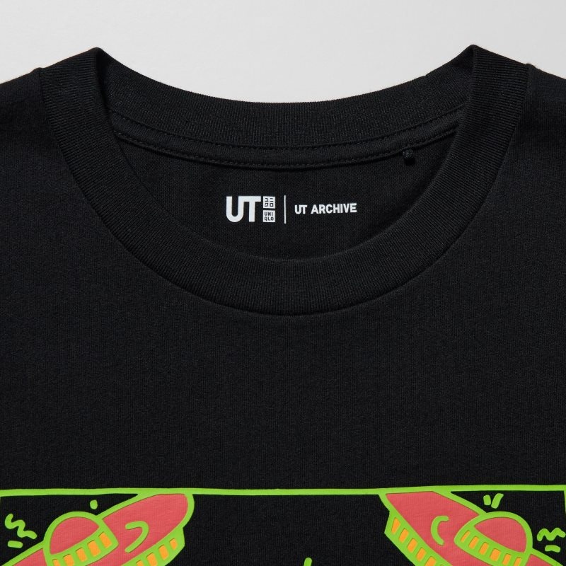 Uniqlo Ut Archive Ut Short Sleeve Graphic Keith Haring T-shirt Herr Svarta | 4167291