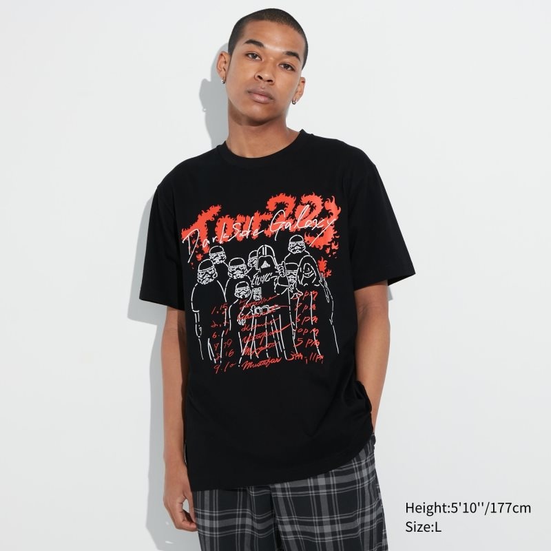 Uniqlo Utgp2023: Magic For All Ut Short-sleeve Graphic Takashi Miyahira T-shirt Herr Svarta | 2911418