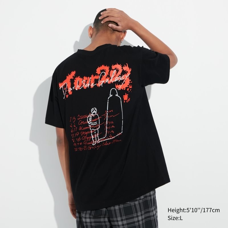 Uniqlo Utgp2023: Magic For All Ut Short-sleeve Graphic Takashi Miyahira T-shirt Herr Svarta | 2911418
