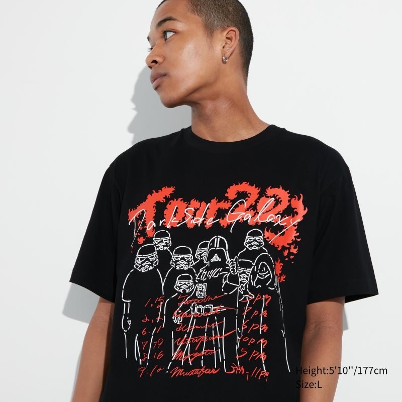 Uniqlo Utgp2023: Magic For All Ut Short-sleeve Graphic Takashi Miyahira T-shirt Herr Svarta | 2911418