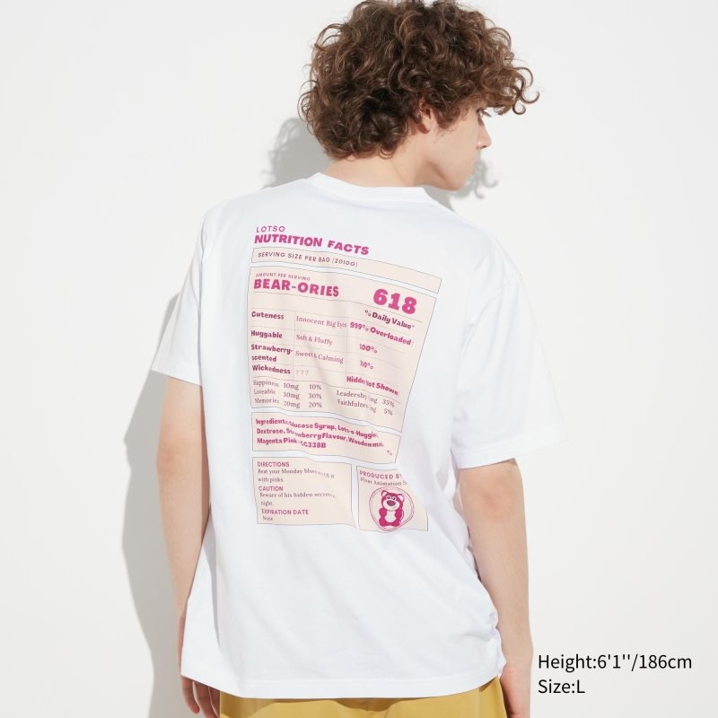 Uniqlo Utgp2023: Magic For All Ut Short-sleeve Graphic Cheng Lu Yi T-shirt Herr Vita | 2723633