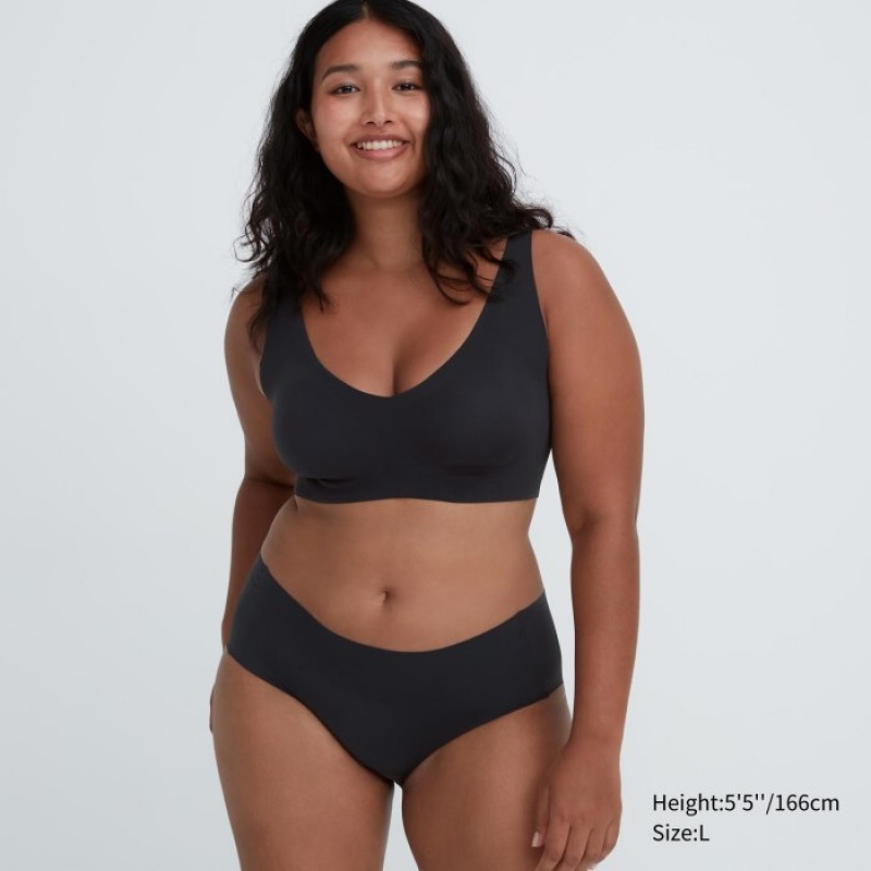 Uniqlo Wireless Ultra Relax BH Dam Svarta | 3158530